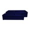 Whitehaus Farmhaus Fireclay Large Reversible Sink And Small Bowl, Sapphire Blue WHQDB5542-BLUE - alternate 1
